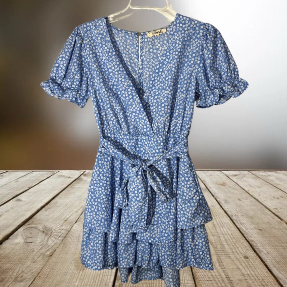 Blush Floral Romper
